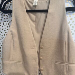 H&M Women's Beige Vest size M